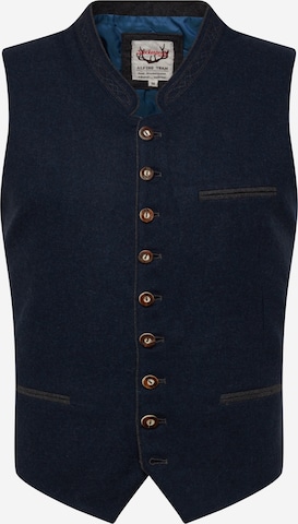 STOCKERPOINT Traditional vest 'Sirius' in Blue: front