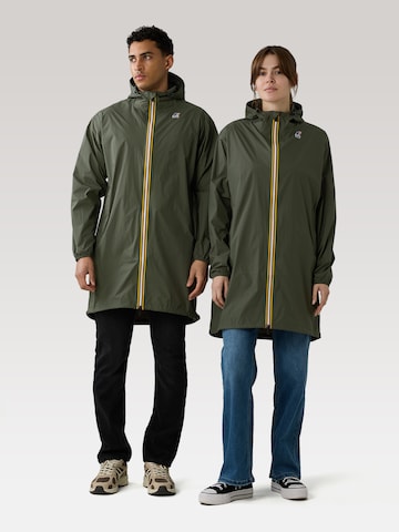 Giacca funzionale 'Le Vrai Eiffel 4.0 East' di K-Way in verde: frontale