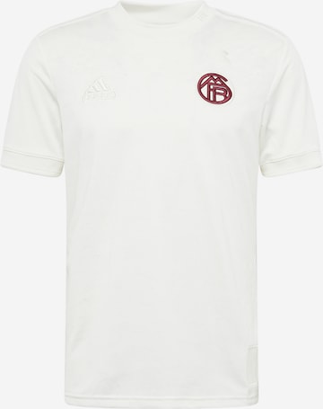 ADIDAS PERFORMANCE Funkcionalna majica 'FC BAYERN MÜNCHEN 23/24' | bela barva: sprednja stran