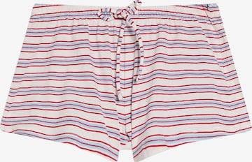 Bershka Shorts 'CINTURILLA' in Rot: Vorderseite