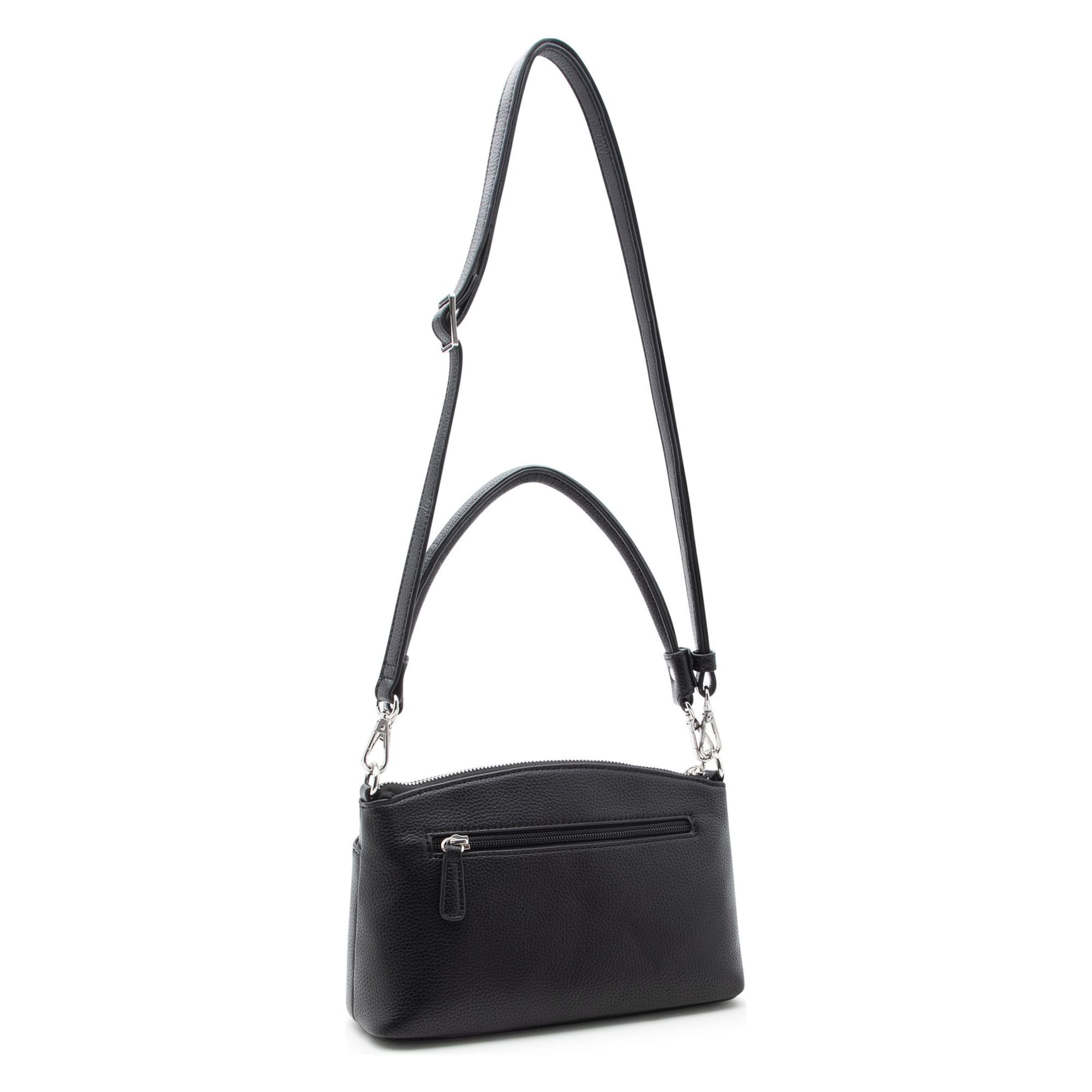 Sac bandoulière 'Sibona' L.CREDI en noir