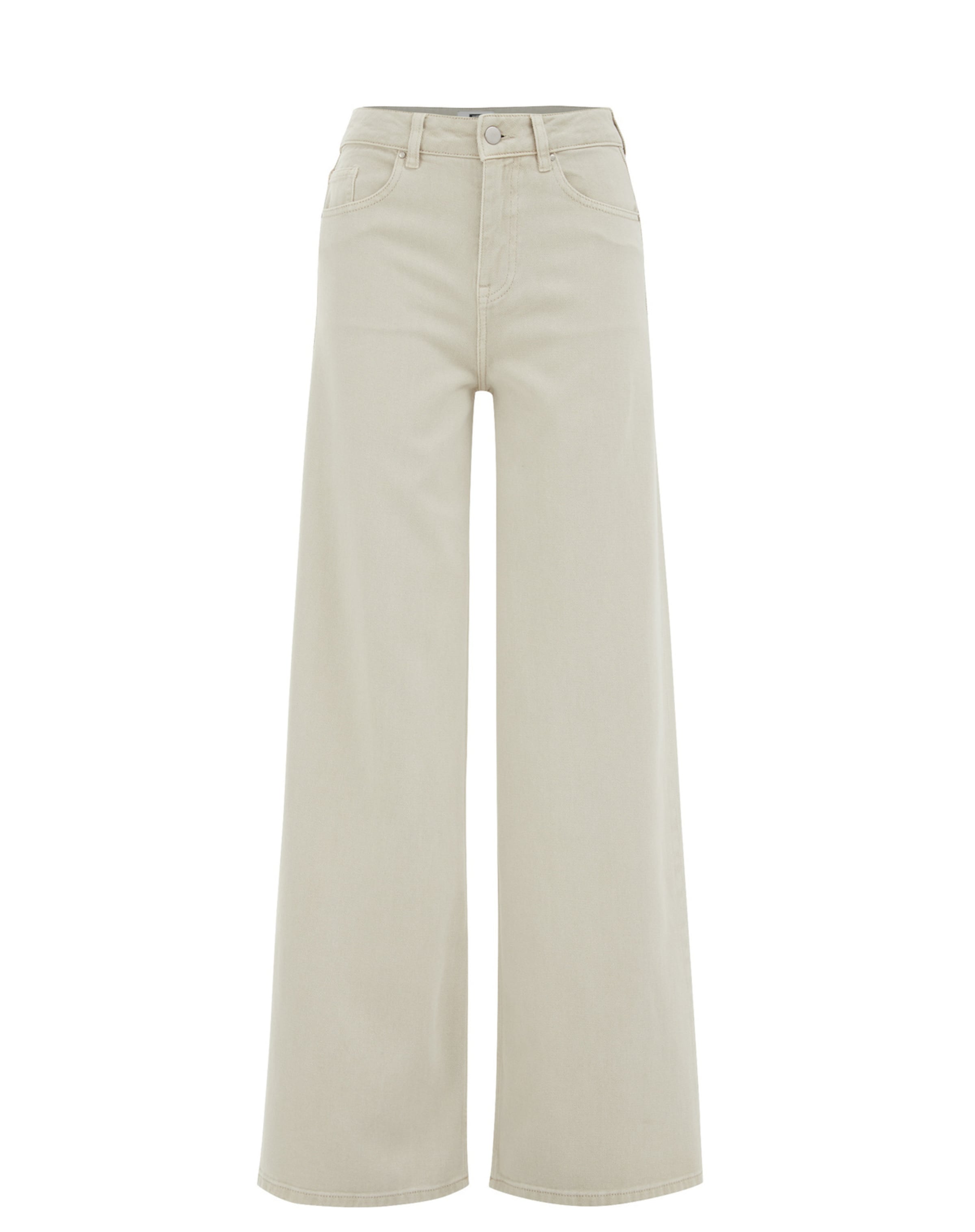 pelēks WE Studio Platas staras Džinsi: no priekšpuses