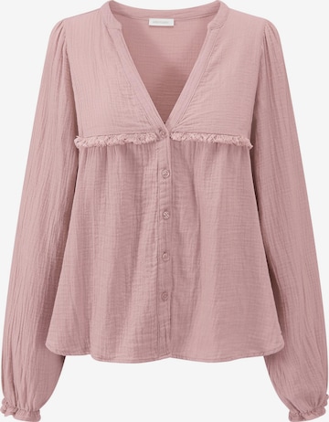 SASSYCLASSY Bluse in Pink: Vorderseite