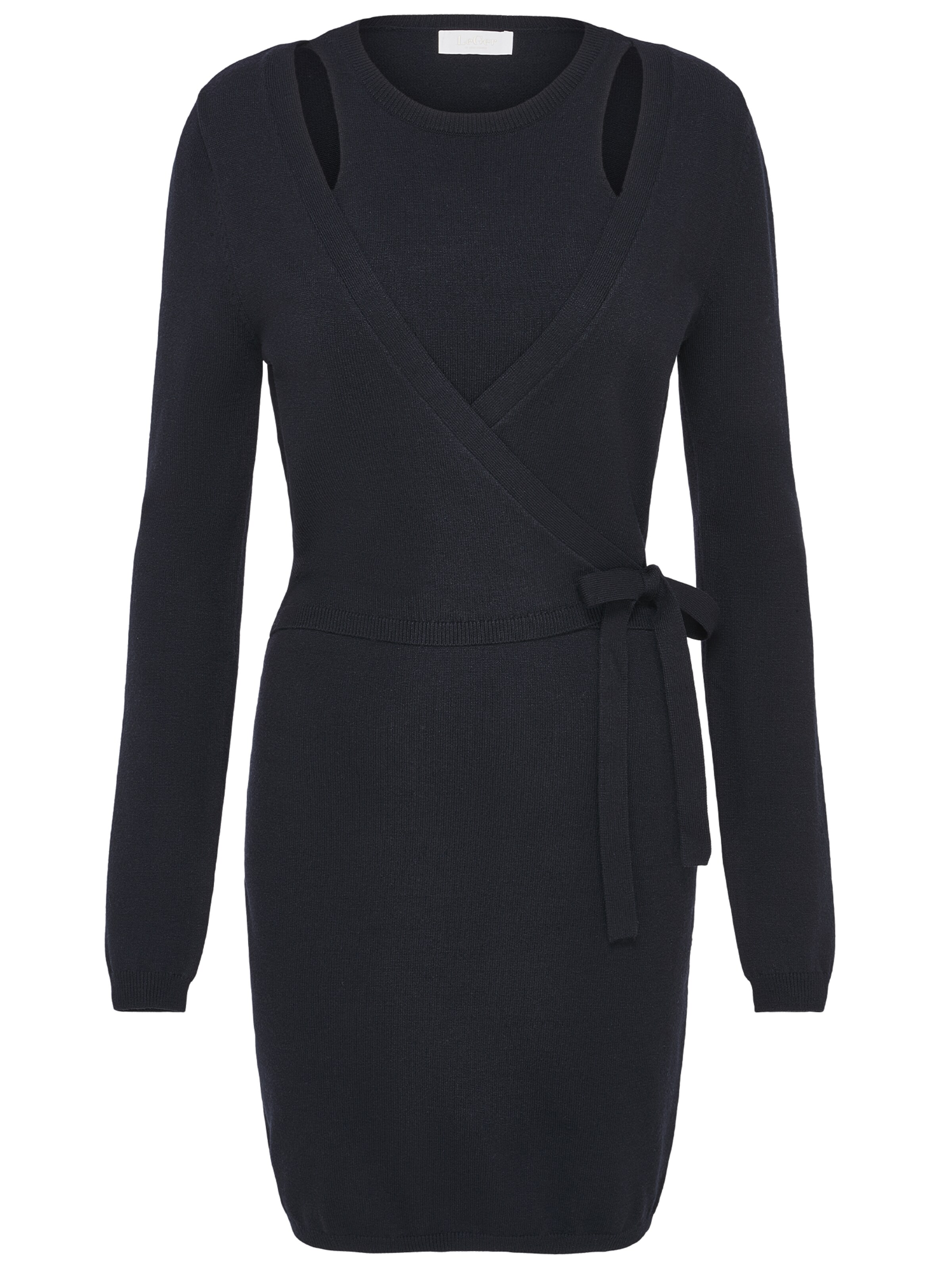 LeGer by Lena Gercke Strikkjole 'Rosalina' i XS i sort, Produktvisning