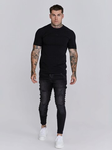 SikSilk Shirt in Black