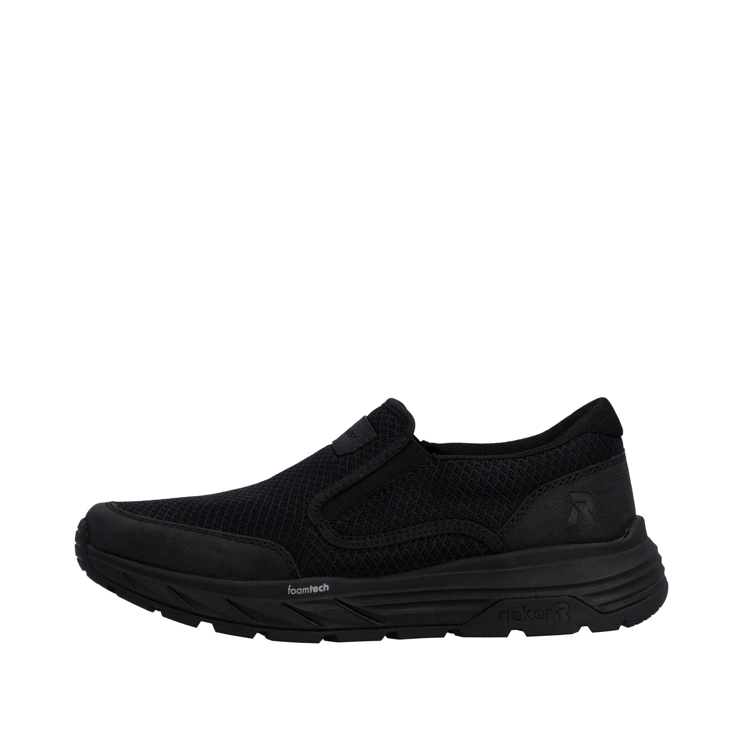 Rieker Slip On in Schwarz