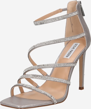 STEVE MADDEN Sandali 'CAVIAR' | srebrna barva: sprednja stran