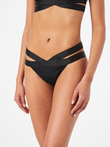 Pantaloncini per bikini 'BALI' di OW Collection in nero: frontale
