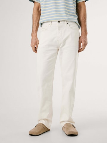Loosefit Jean Pepe Jeans en beige : devant
