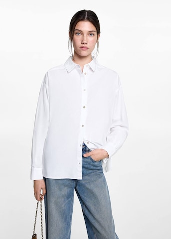 MANGO TEEN Blouse 'Classic' in White: front