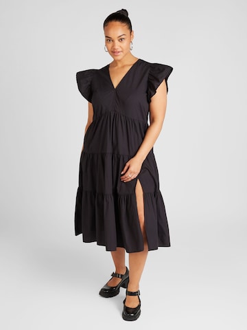 Abito 'JARLOTTE' di Vero Moda Curve in nero: frontale