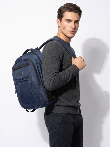 Zaino 'Zaino Coveri Collection Poliestere - Unisex Casual con Zip' di Coveri Collection in blu
