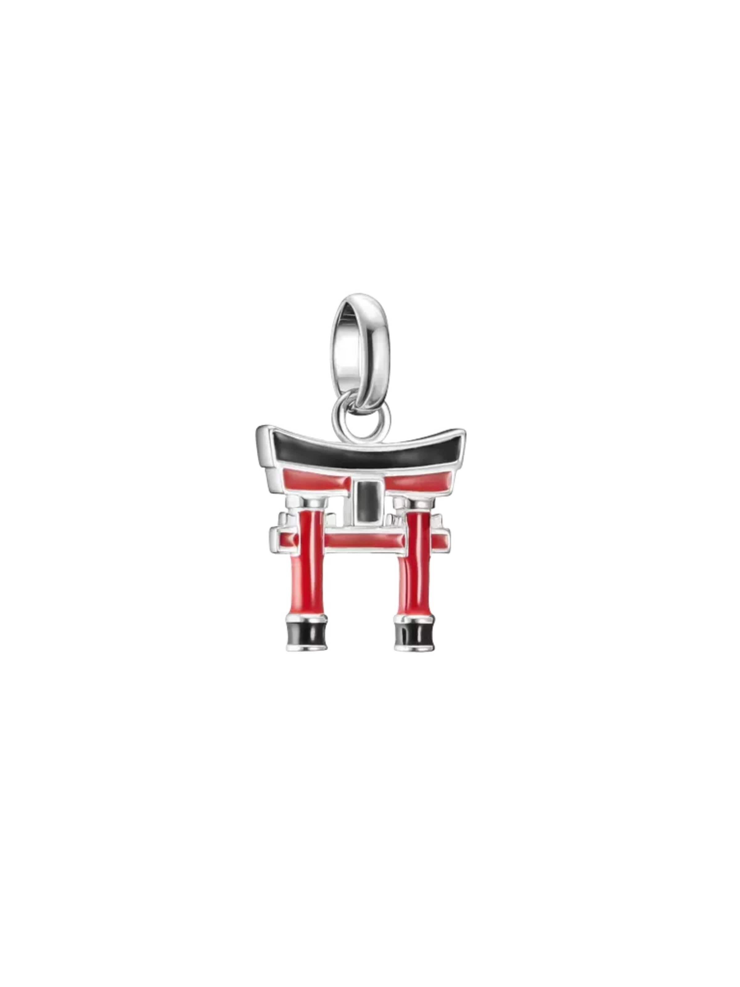 Pendentif 'Torii Connect' Thomas Sabo en rouge : devant