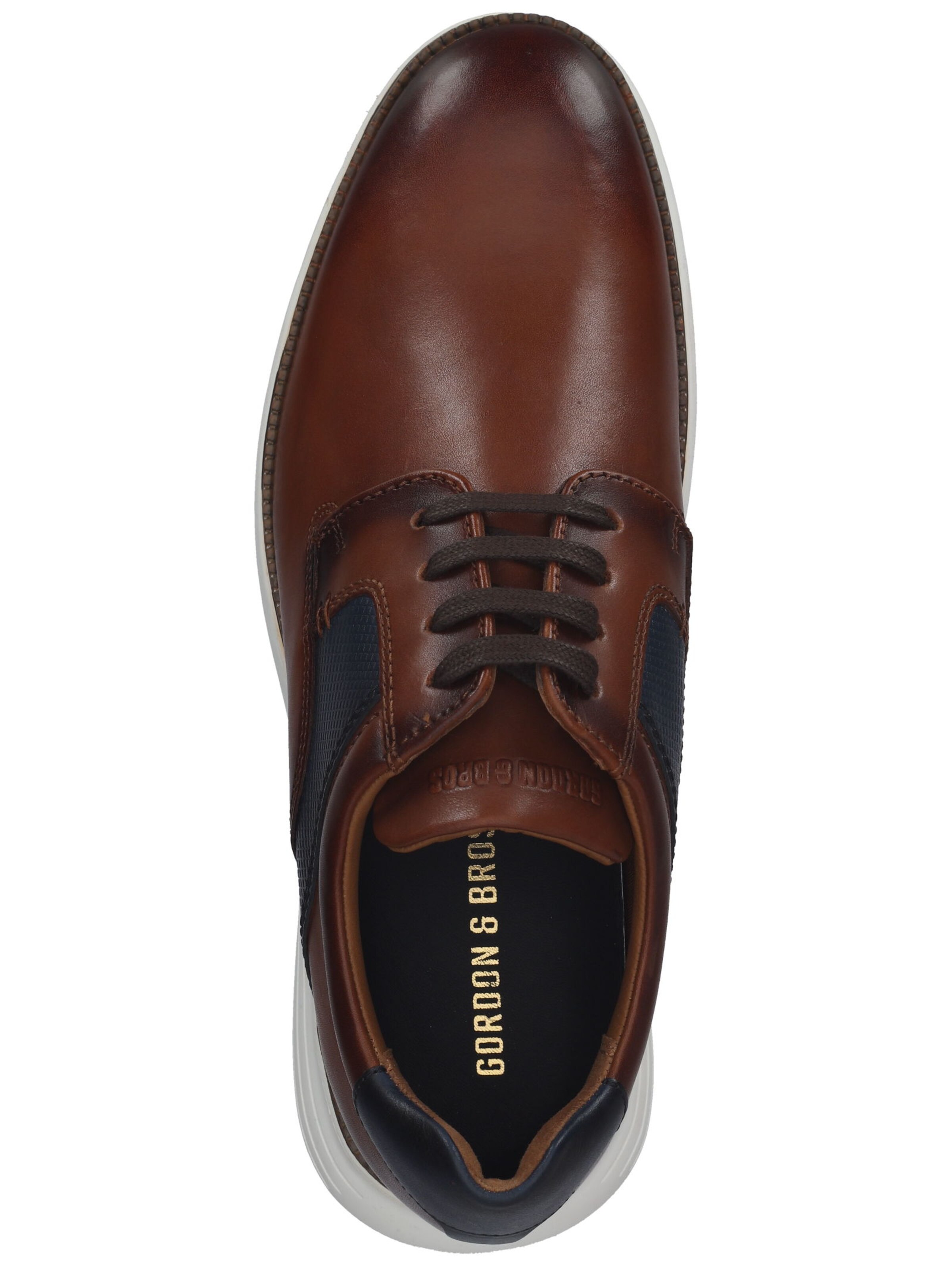 Männer Halbschuhe Gordon & Bros Schnürschuh in Kastanienbraun - PN09361 Männer Halbschuhe Gordon & Bros Schnürschuh in Kastanienbraun - PN09361