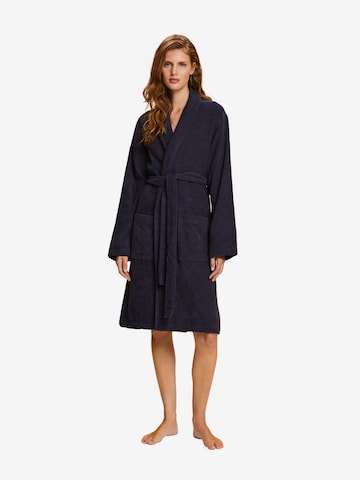 ESPRIT Short Bathrobe in Blue