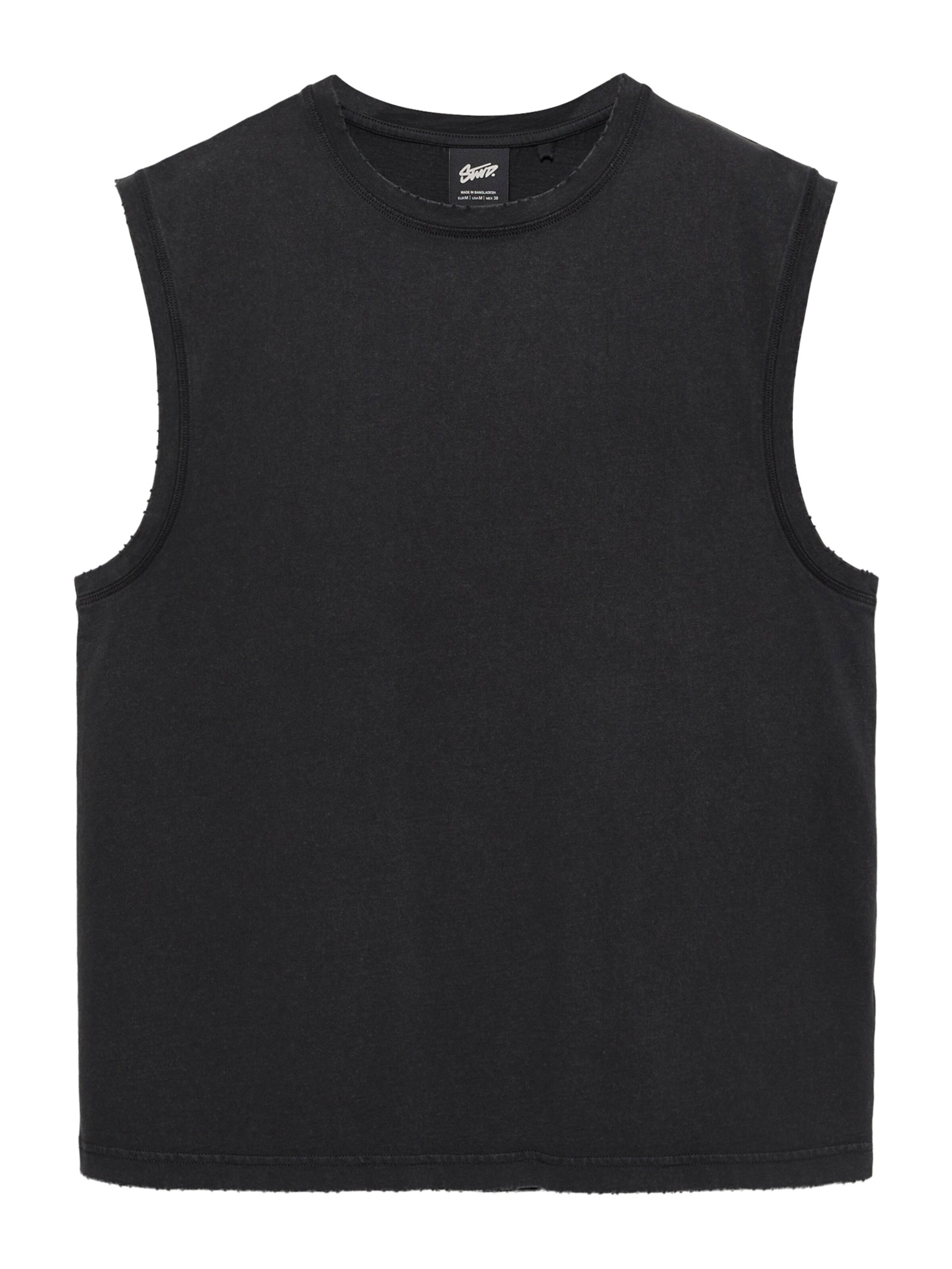 Pull&Bear Shirt in Black: front