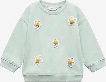 MANGO KIDS Sweatshirt in Green: front