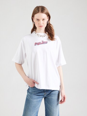 GUESS JEANS Футболка в Белый: спереди
