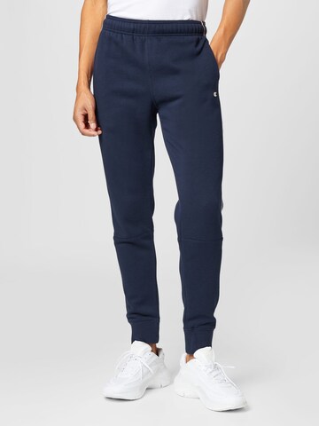 Champion Authentic Athletic Apparel Tapered Pants in Blue: front