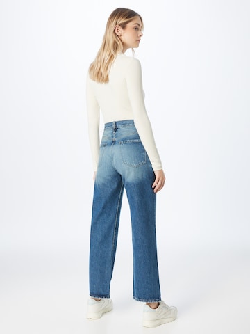 Wide leg Jeans 'JANE' de la FRAME pe albastru