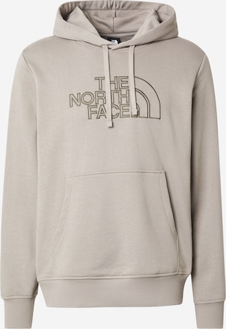 THE NORTH FACE - Sweatshirt 'DREW PEAK' em cinzento: frente