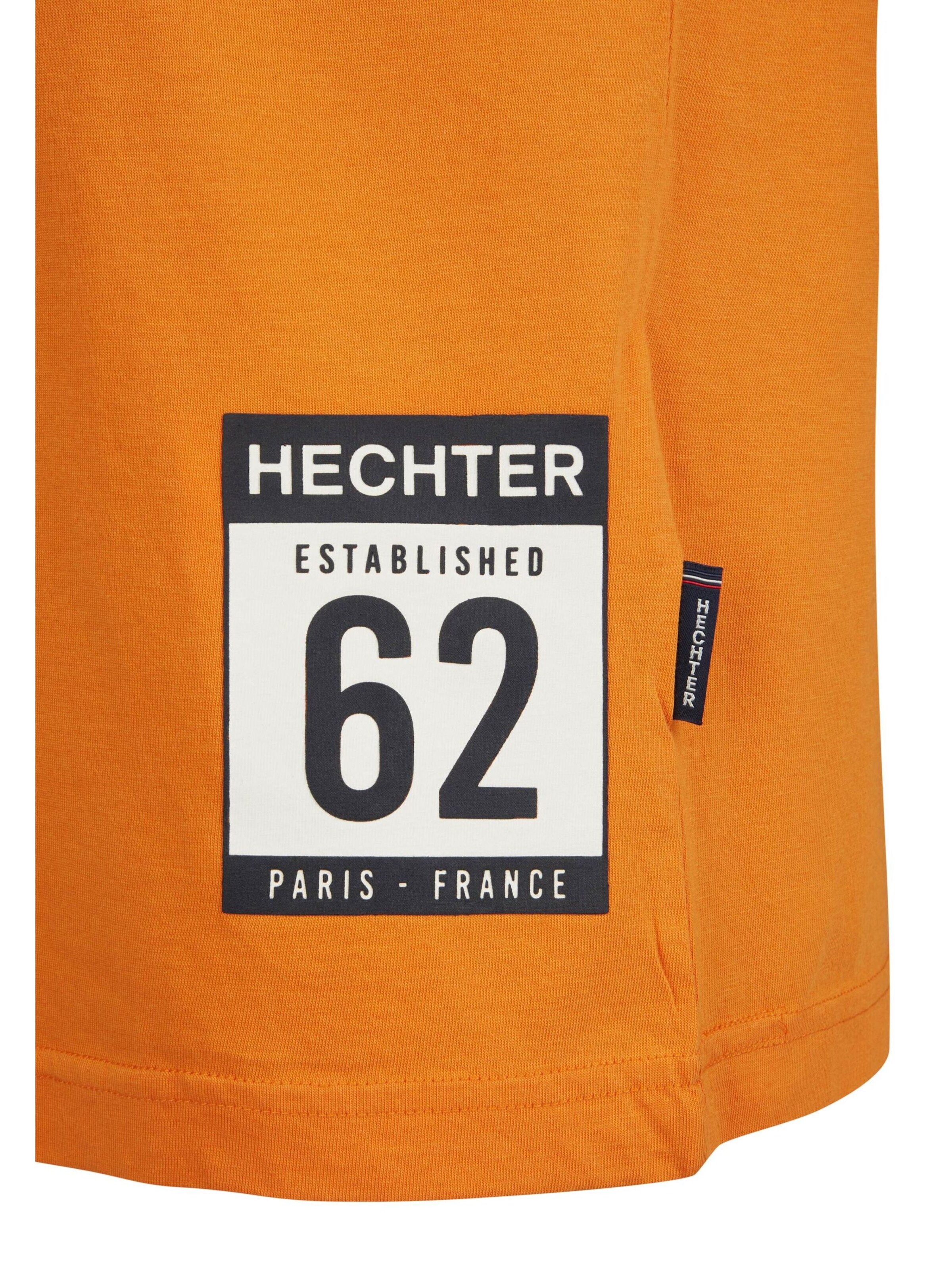 T-Shirt HECHTER PARIS en orange