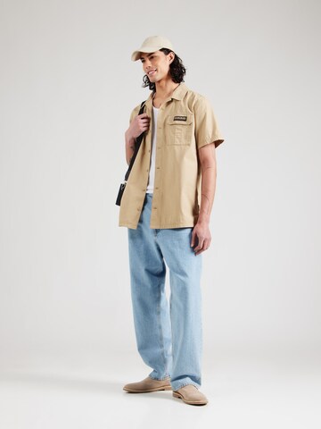 NAPAPIJRI Regular fit Button Up Shirt 'BOYD' in Beige