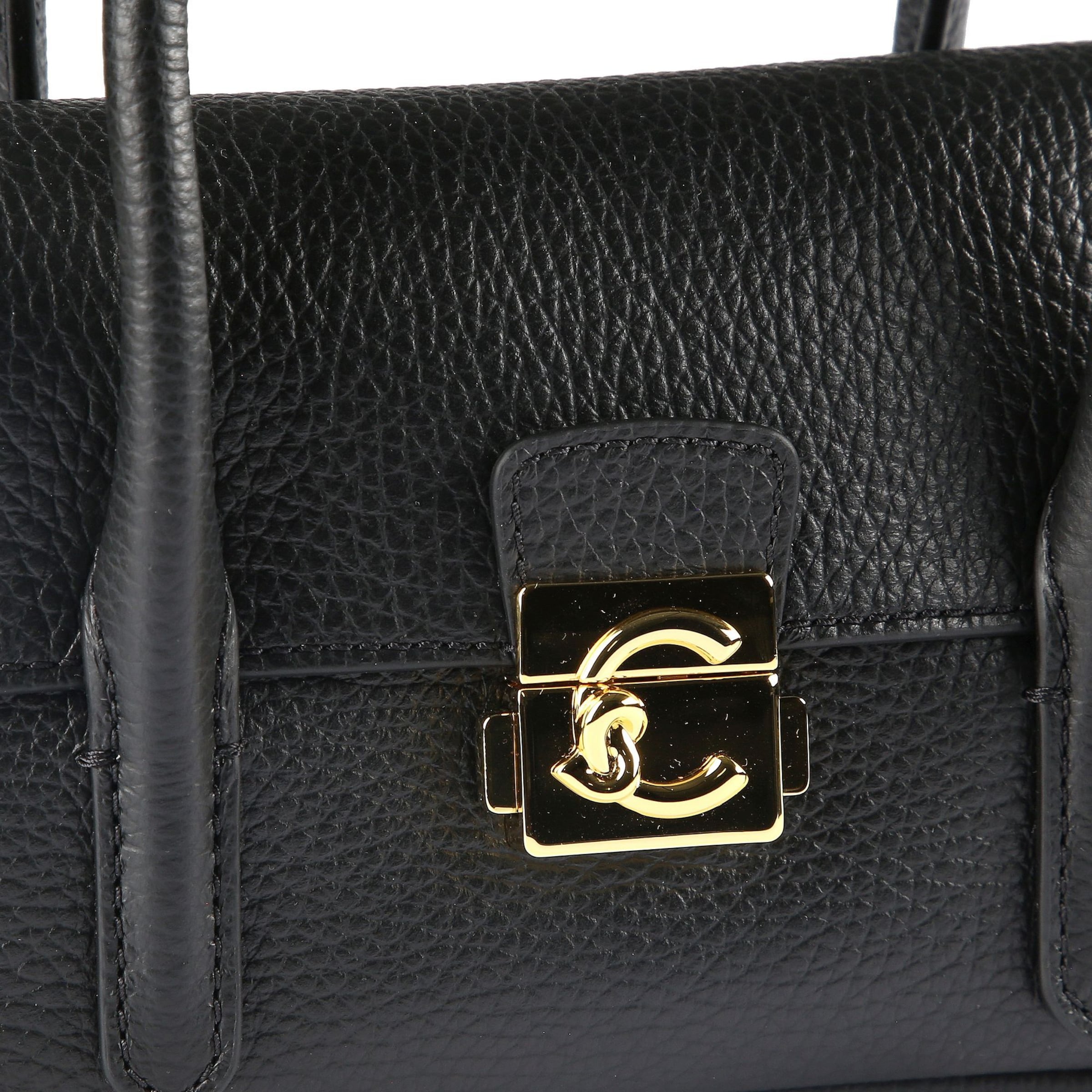 Coccinelle Handtas 'C-Me Lock' in Zwart