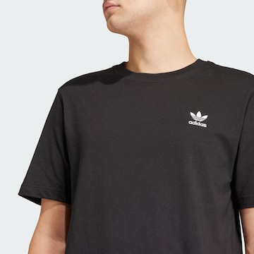 ADIDAS ORIGINALS T-Shirt 'Trefoil Essentials' in Schwarz