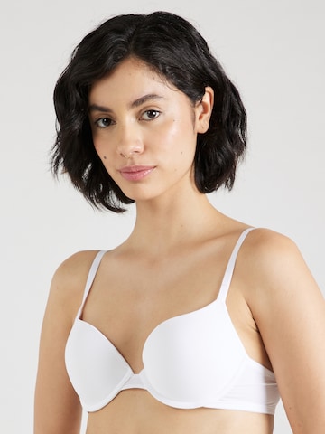 Push-up Soutien-gorge Dorina en blanc : devant