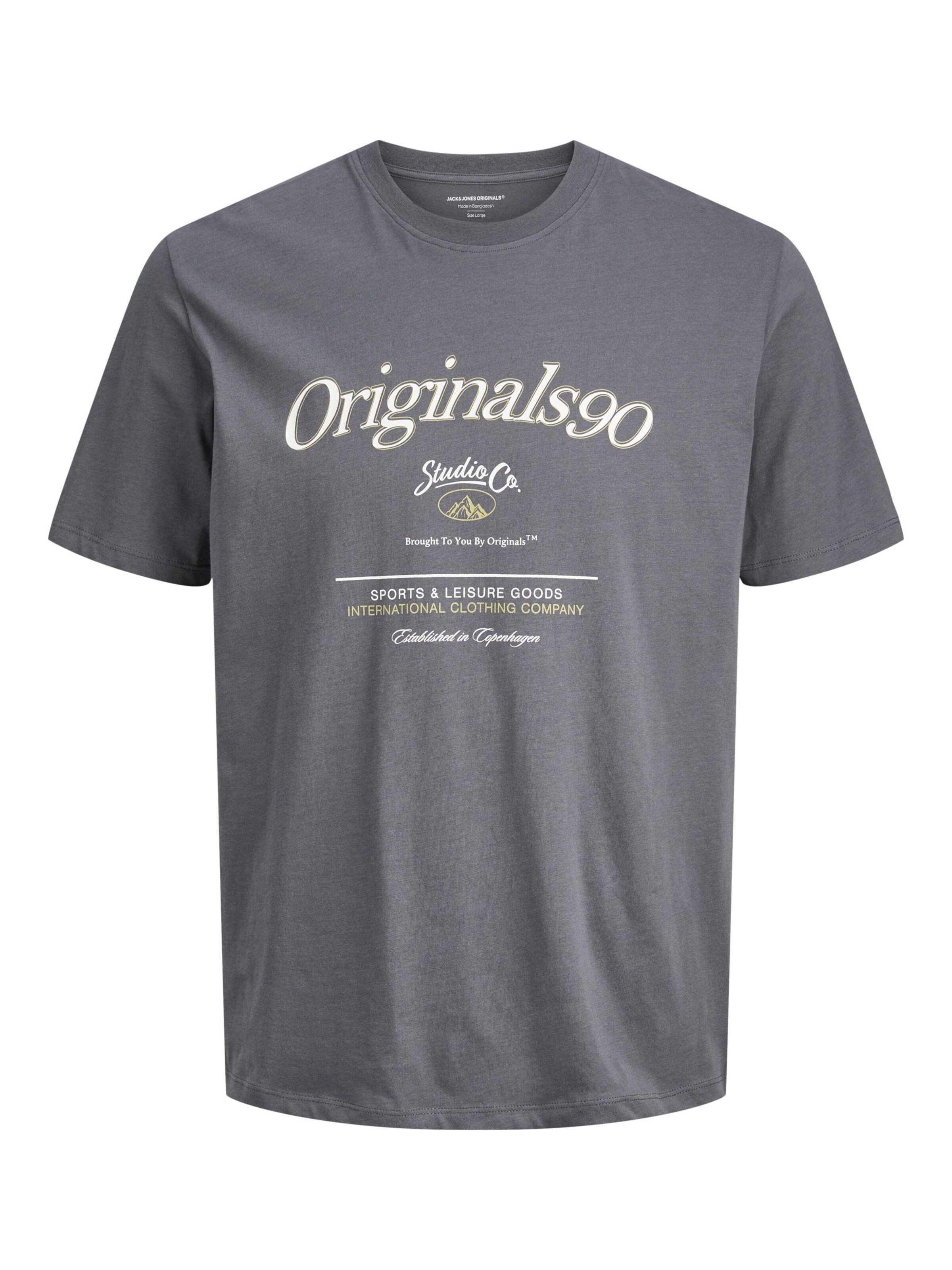 JACK & JONES Shirt in Grey: front