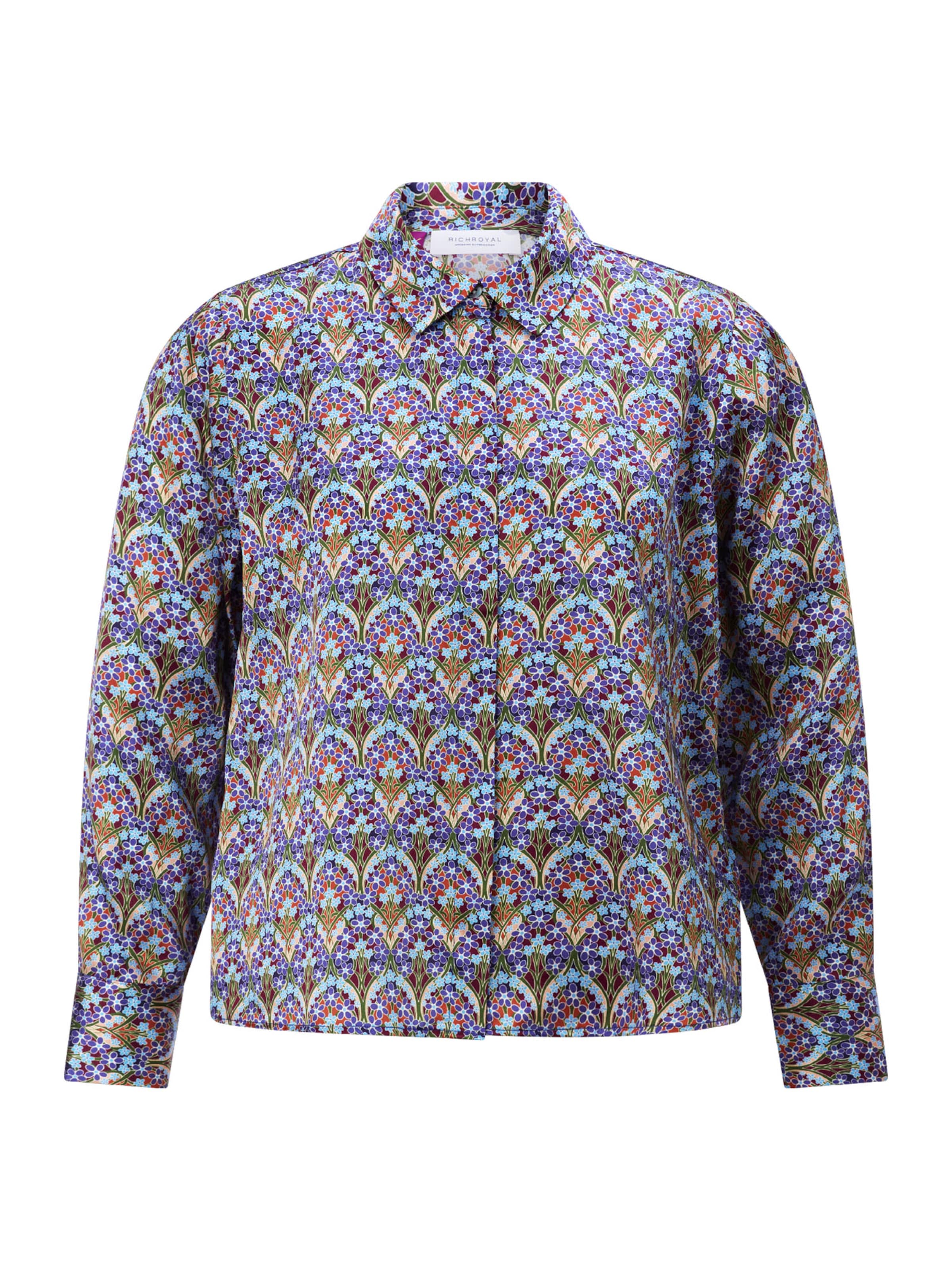 Rich & Royal Bluse i blå: forside