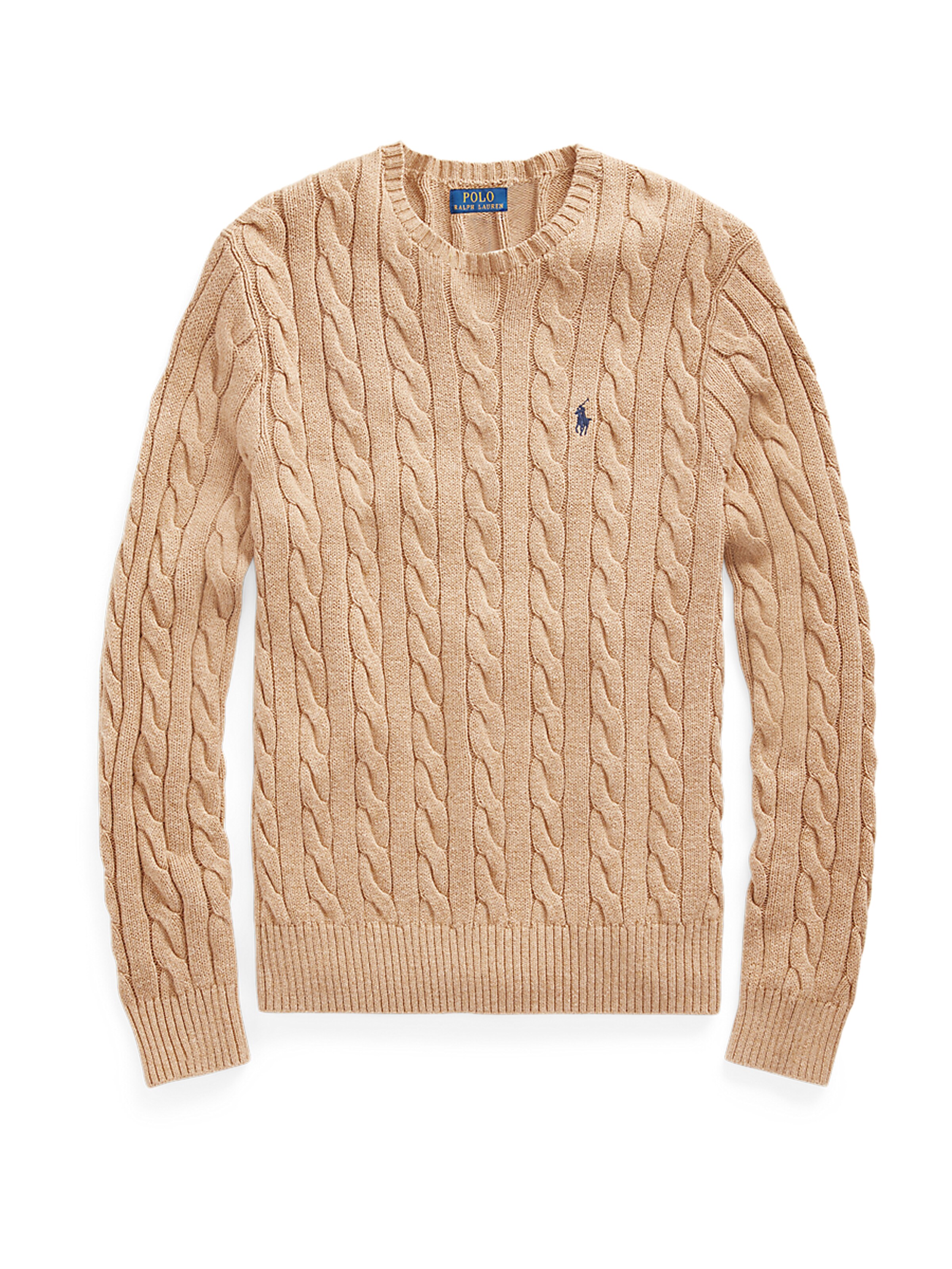 Polo Ralph Lauren Pullover 'Driver' in Beige: Vorderseite