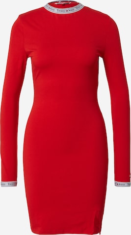 Tommy Jeans Kleid in Rot: predná strana