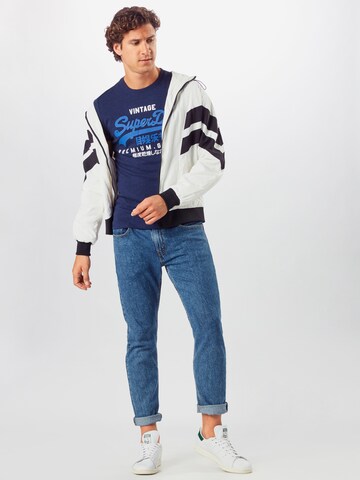 SuperdryRegular Fit Majica - plava boja