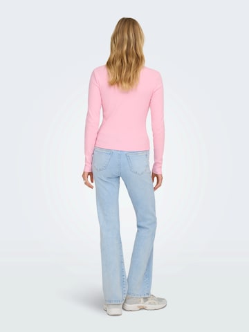 ONLY T-shirt 'ONLVAL' i rosa