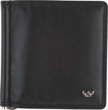 GOLDEN HEAD Wallet 'Polo' in Black: front