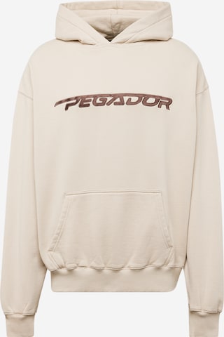 Pegador Sweatshirt 'MANOR' in Beige: predná strana