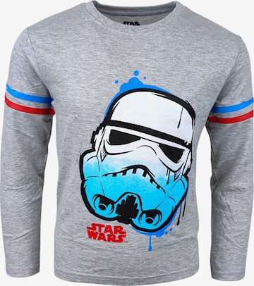 STAR WARS Shirt 'Star Wars' in Grey: front