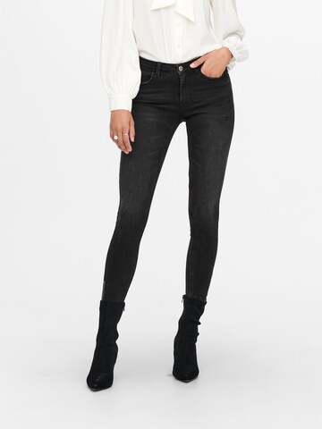 JDY Skinny Jeans 'Sonja' in Zwart: voorkant