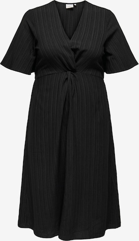 ONLY Carmakoma - Vestido 'LACIA' en negro: frente