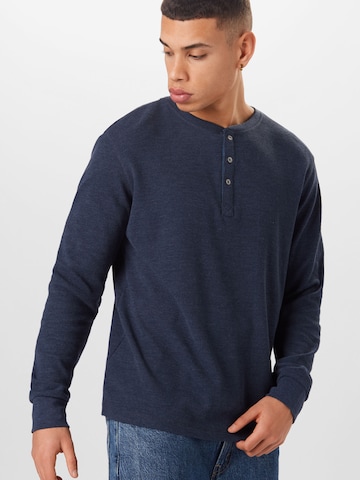 BLEND Shirt 'Noble' in Blauw: voorkant