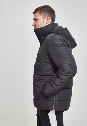 Urban Classics Winter Jacket in Black