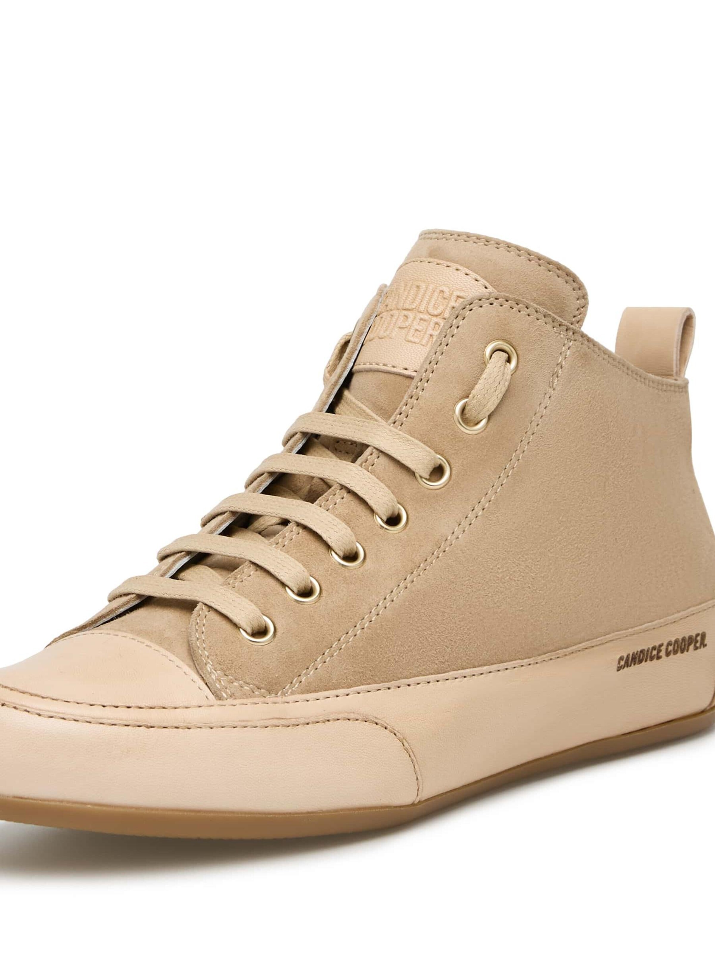 Baskets hautes 'MID S' Candice Cooper en beige
