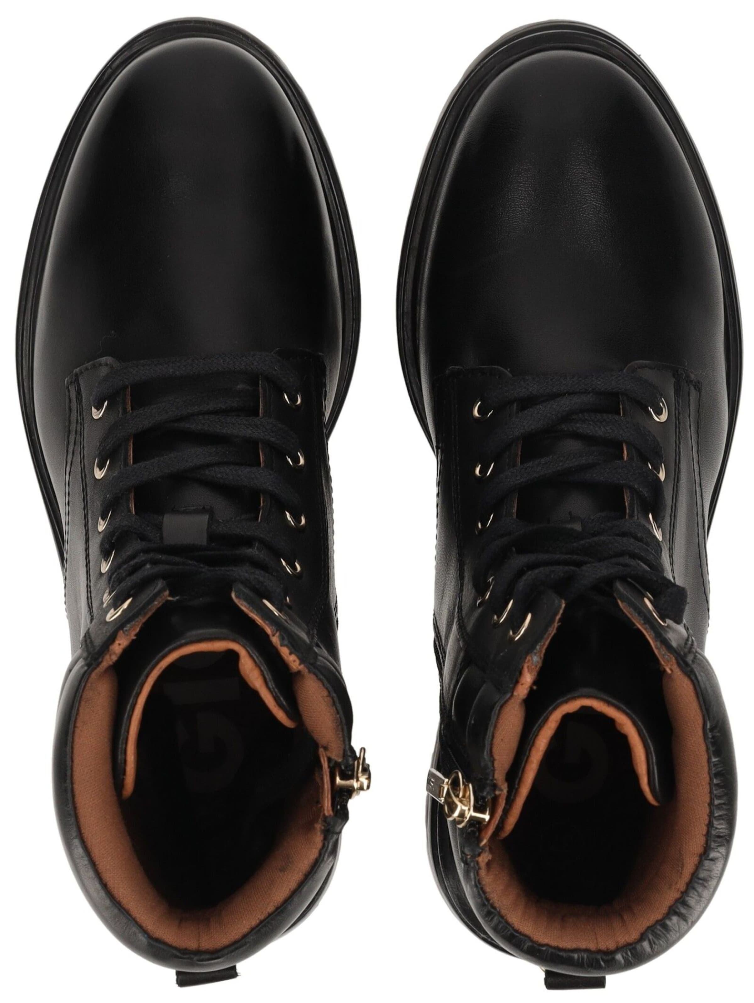 Bottines à lacets GIOSEPPO en noir
