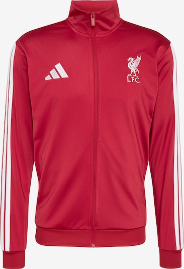 ADIDAS PERFORMANCE Urheilullinen collegetakki 'LFC DNA' koossa S värissä punainen / valkoinen, Tuotenäkymä