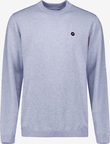 No Excess Pullover in Blau: Vorderseite