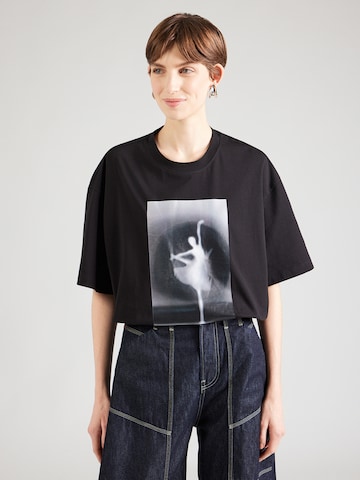 BOSS T-shirt 'C_Eboys' i svart: framsida