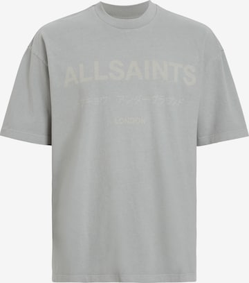 AllSaints Póló 'LASER' - szürke: elől