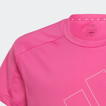 ADIDAS PERFORMANCE Sportshirt 'Train' in Pink